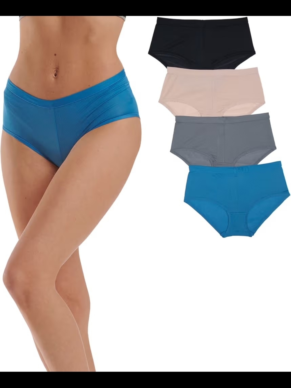 Women’s Panties, 3 Multi Color Packs